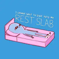 STRANGE PLANET SPECIAL PRODUCT: REST SLAB - design
