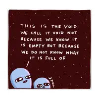 STRANGE PLANET SPECIAL PRODUCT: THE VOID - design