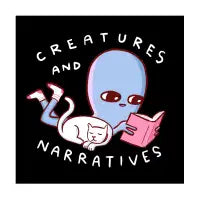 STRANGE PLANET: CREATURES AND NARRATIVES ON BLACK BACKGROUND - design