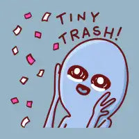 Strange Planet: Tiny Trash - design