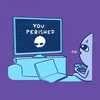 STRANGE PLANET: YOU PERISHED - design