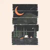 Wish I Was Camping... - design