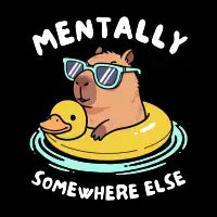 Mentally Somewhere Else - design