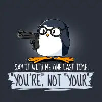 Grammar Penguin - design