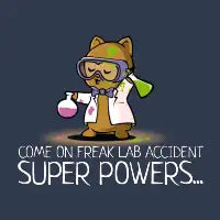 Lab Induced Super Powers - design