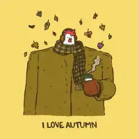 Fall Chicken - design