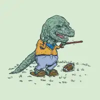 Geriatricasaur - design
