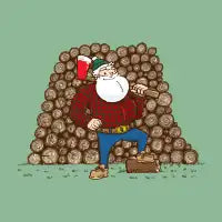Lumberjack Santa - design