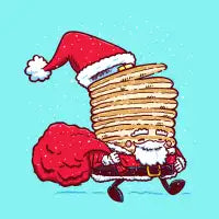 Santa Pancake - design