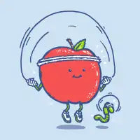 Wellness Apple - design