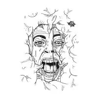 'Disease' (Linework) - design