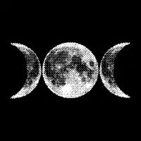 8 Bit Triple Moon - design