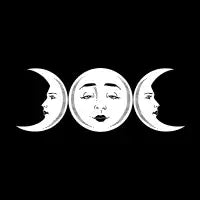Triple Moon Goddess - design