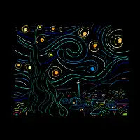 Starry lines - design