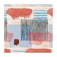 Memphis Graphic Stripes Fine Art Print - design