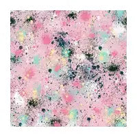 Ink Dust Splatter Pink - design