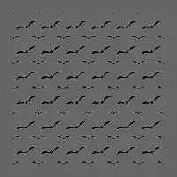 Gothic Bat Pattern Black - design