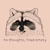 no thoughts, head empty - design