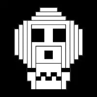 8 Bit Skull - design
