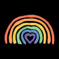Rainbow Heart - design