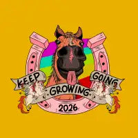 Keep Going Keep Growing - design