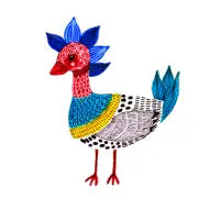 Little Colorful Bird - design