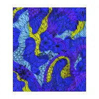 Summer flowers blues - design