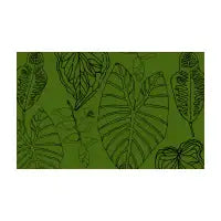 Tropical leafs mask - design