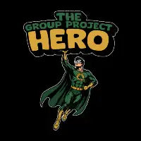 The Group Project Hero - design