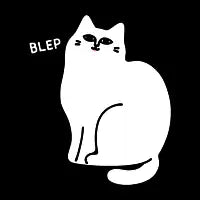 Cat Goes Blep - design