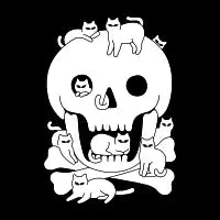 Cats and Crossbones - design