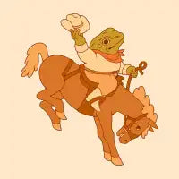 Cowboy Toad - design