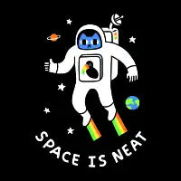 Space Is Neat - design