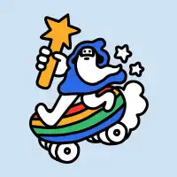The Raddest Wizard of All Time - design