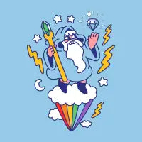 Wizard In The Sky - design