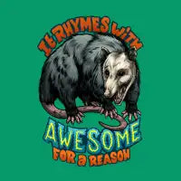 Awesome Possum (High Key) - design