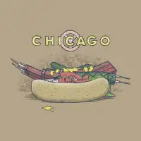 Chicago Dog with Everything - design