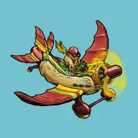 Hot Dog Plane - design