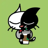 Kitty and Cup of Joe - design