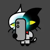 Kitty on the Phone - design