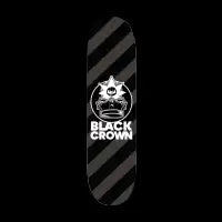 BLACK CROWN skate deck - design