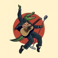Croc'n'Roll - design