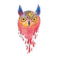 Watercolowl - design