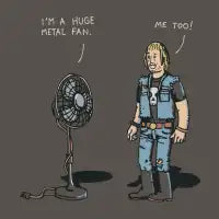Metal Fan - design