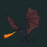 FIRE-BREATHING DRAGON - design