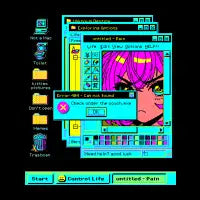 Glitchcore 95 - design