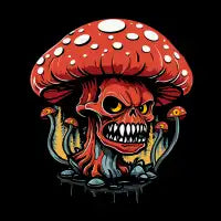 Angry Shroom - design