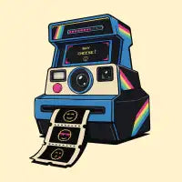 Pixel Polaroid - design