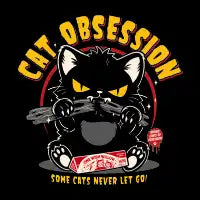 Cat Obsession T-Shirt - design