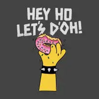 HEY HO LET'S D'OH! - design